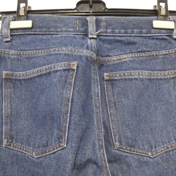 OAT + FORT | size 25 | 100% Cotton | Dark Blue Denim Jeans - Picture 11 of 16